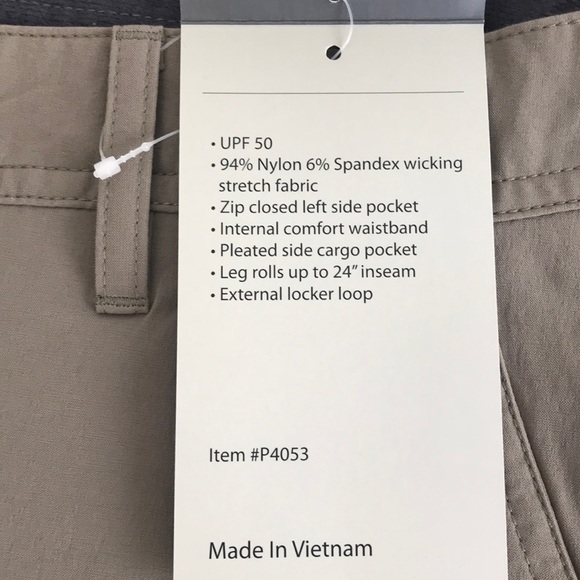 Solstice Women's Stretch Roll Up Pant. 10 - Picture 4 of 8